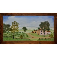 "Hops Farm" - original painting by Charles Munro